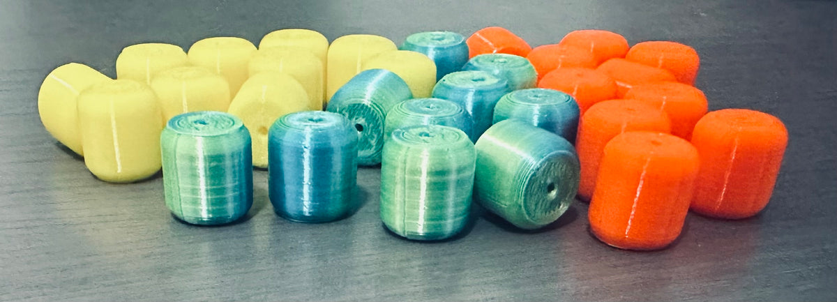 Cylindrical Fishing Rig Floats