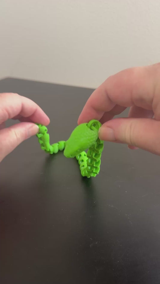Articulated Snake – Green