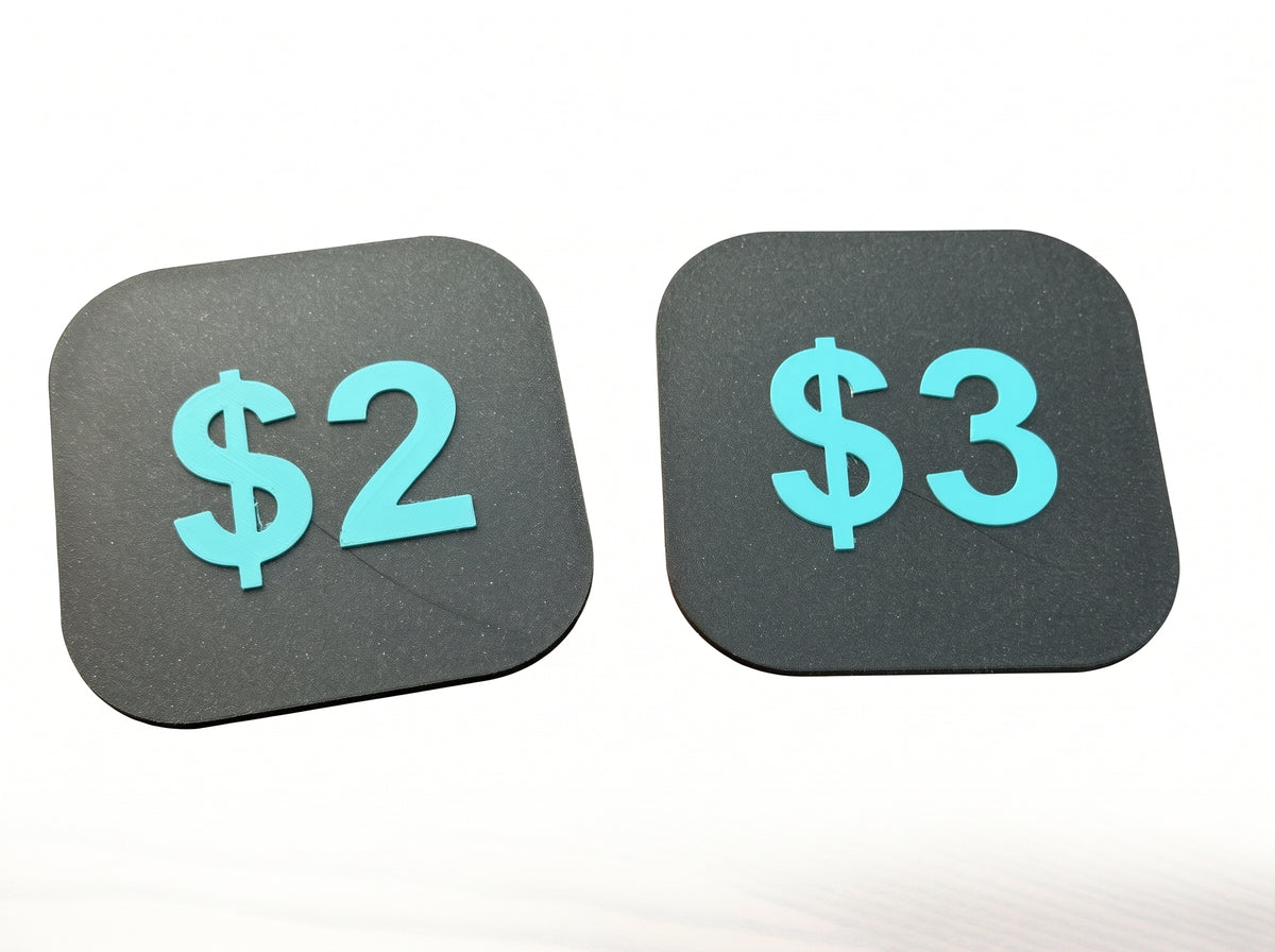 Tabletop Price Signs for Farmers Markets & Craft Fairs