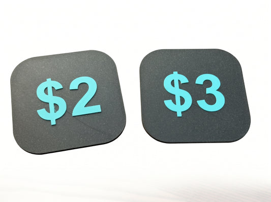 Tabletop Price Signs for Farmers Markets & Craft Fairs